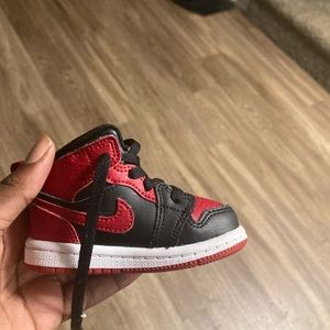 Red and black Jordan
